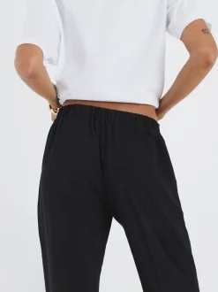 River Island Elasticated Waist Smart Joggers