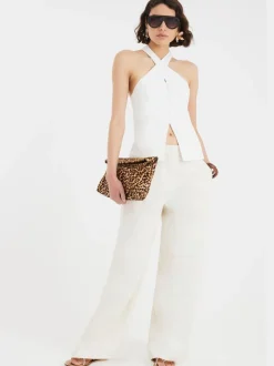 River Island Halter Neck Waistcoat Top