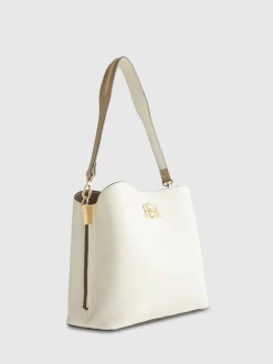 River Island Lock Front Bucket Bag