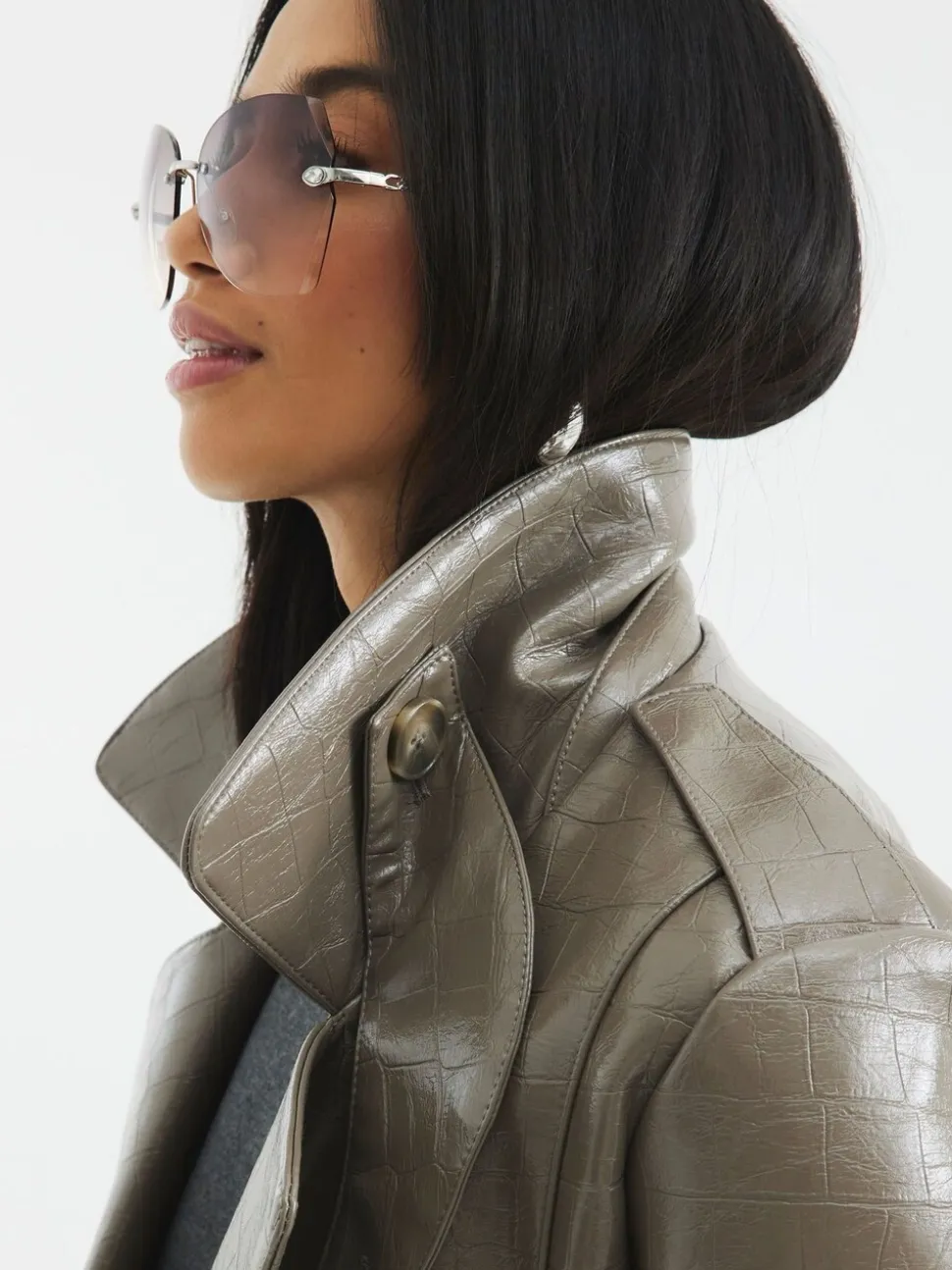 River Island Oversized Sunglasses