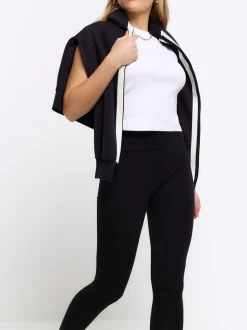 River Island Petite 3 Pack Legging met hoge taille van 100% katoen