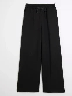 River Island Premium High Waisted Wide Leg Joggers