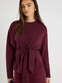 River Island Tie Front Premium Top