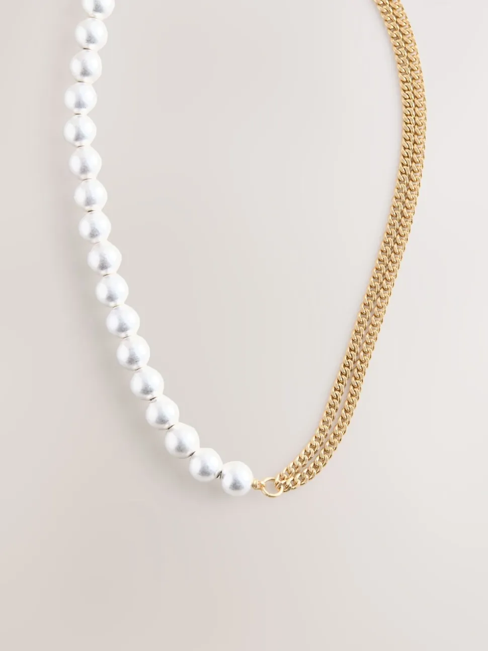 Rockett St George Chain and Bead Necklace