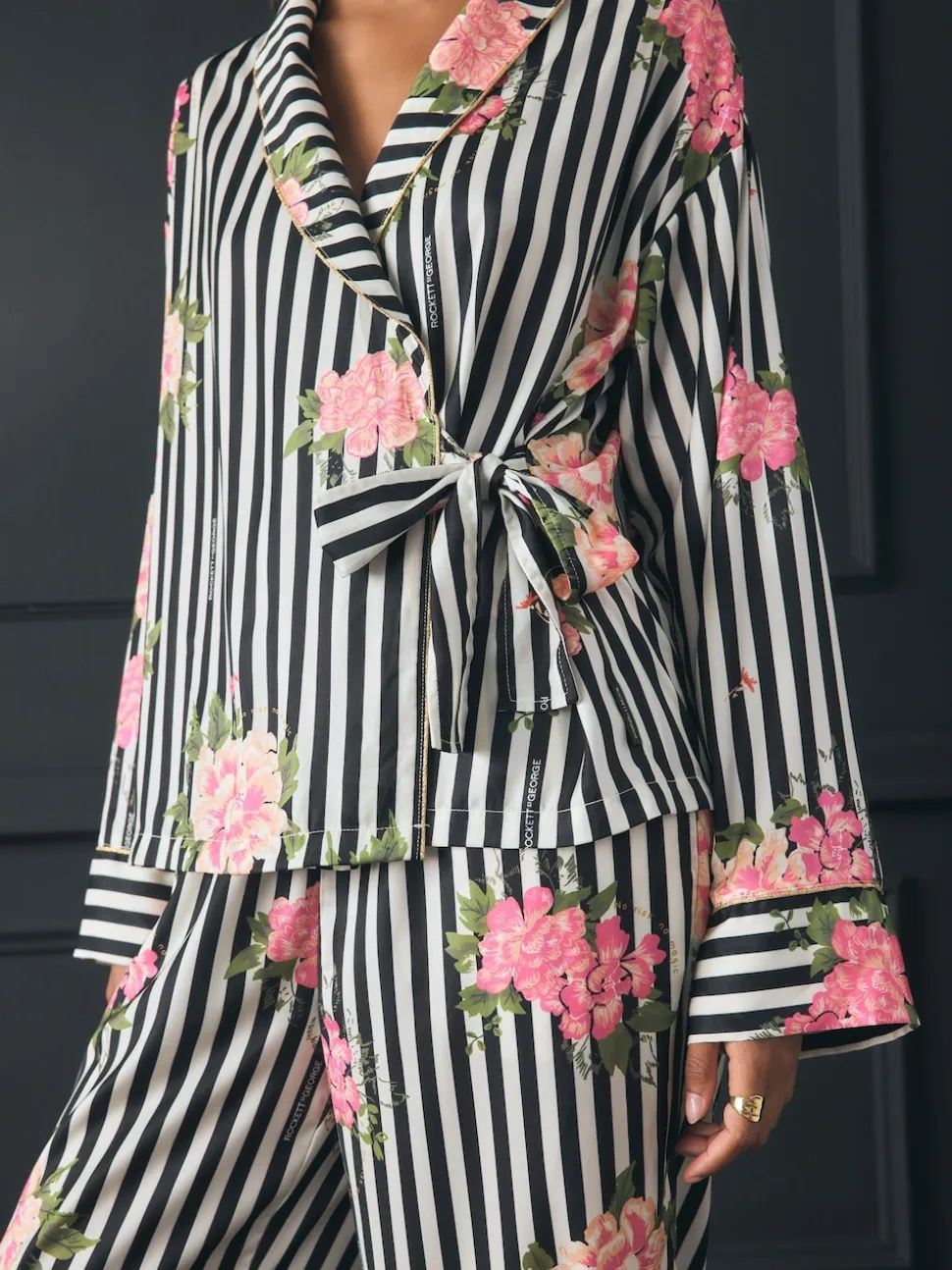 Rockett St George Flower Power Tie Side Pyjamas