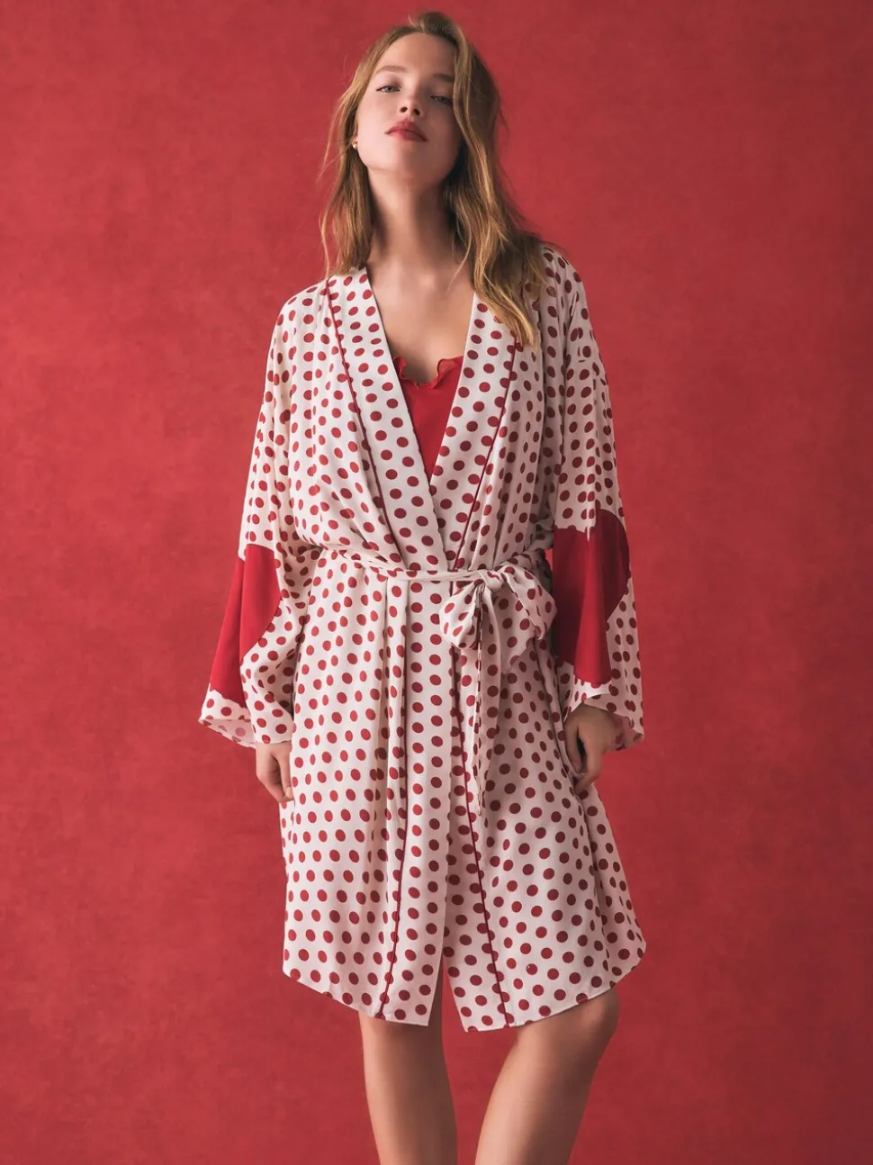 Rockett St George Hearts Short Robe