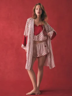 Rockett St George Hearts Short Robe