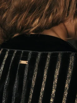 Rockett St George Metallic Stripe Robe