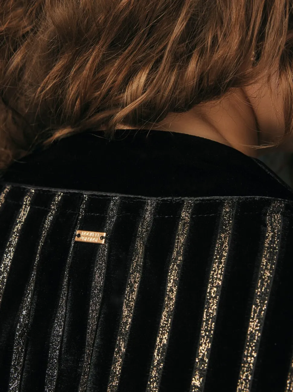 Rockett St George Metallic Stripe Robe