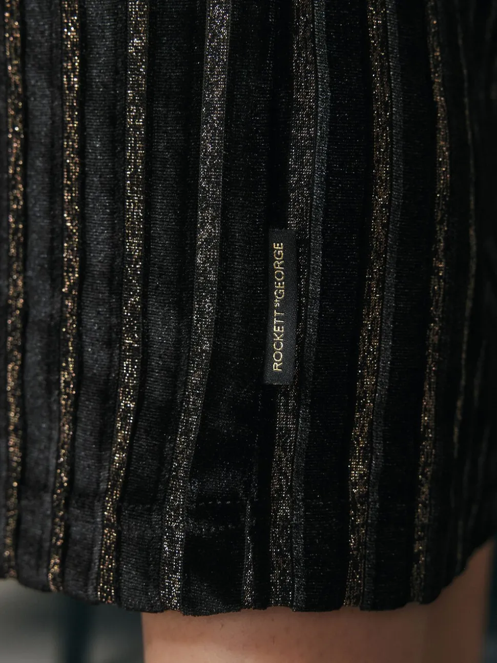 Rockett St George Metallic Stripe Robe