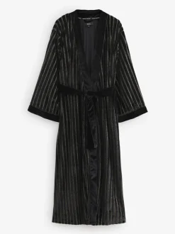 Rockett St George Metallic Stripe Robe