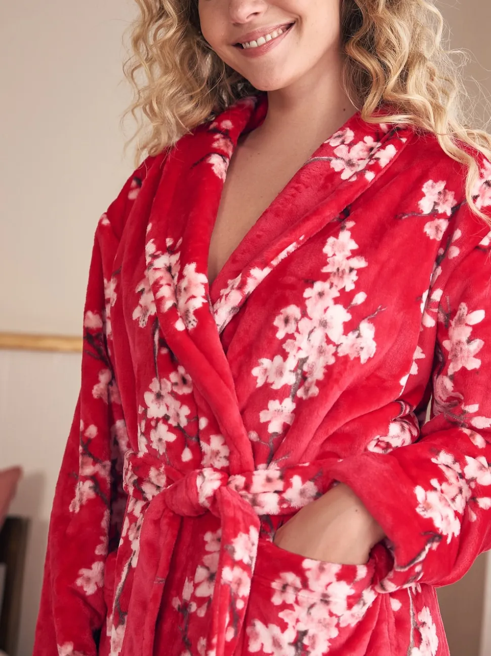 Rode kers - Bath & Body Works Blossom Cosy Robe