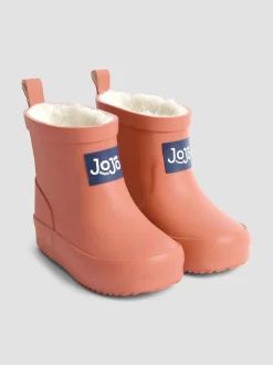 Roestbruin - JoJo Maman Bébé Short Cosy Lined Wellie Boot