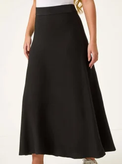 Roman Petite gebreide midirok met stretch