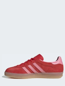 Rood - adidas Originals - Gazelle sneakers voor binnen