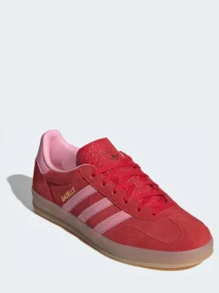 Rood - adidas Originals - Gazelle sneakers voor binnen