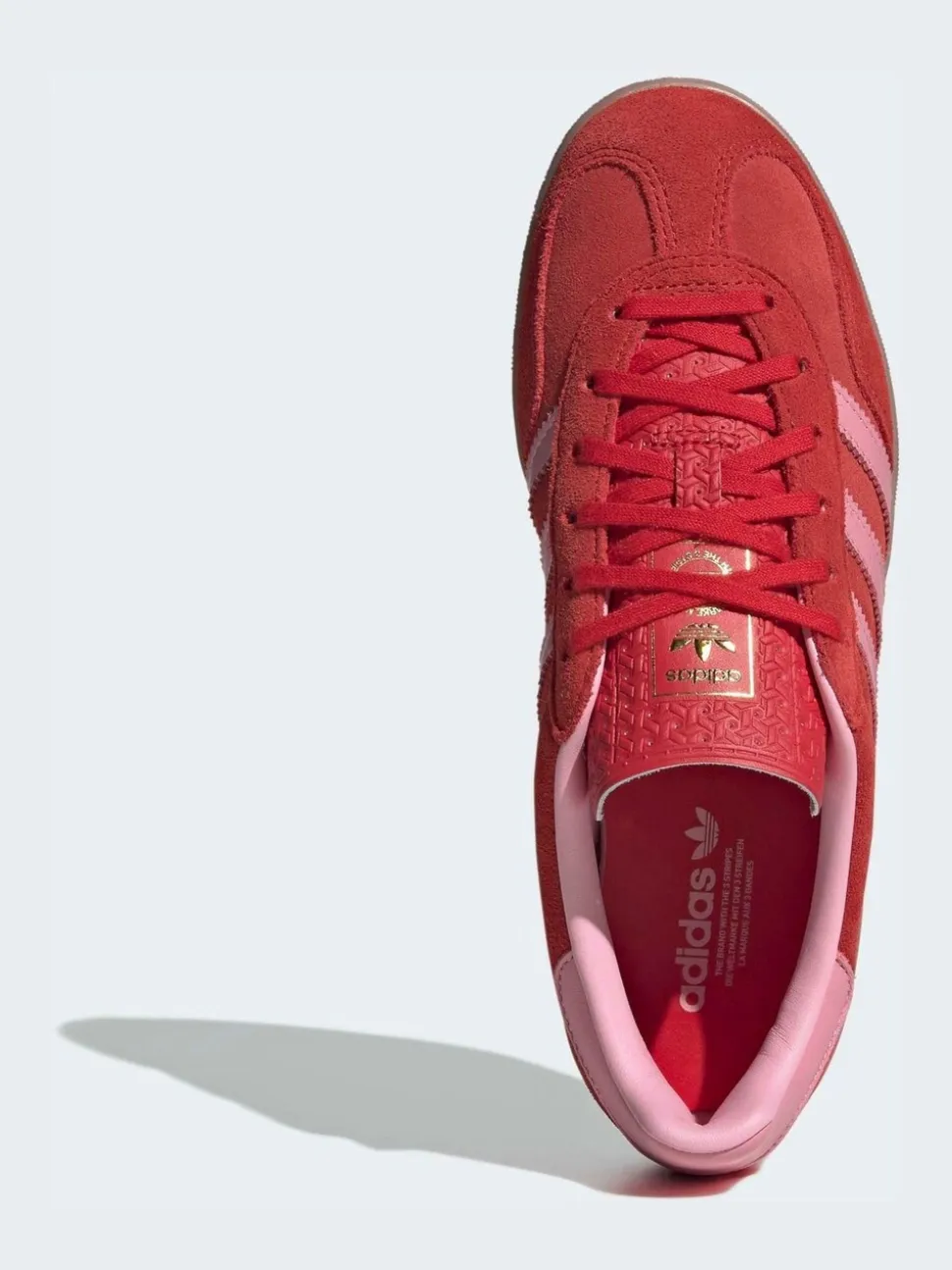 Rood - adidas Originals - Gazelle sneakers voor binnen