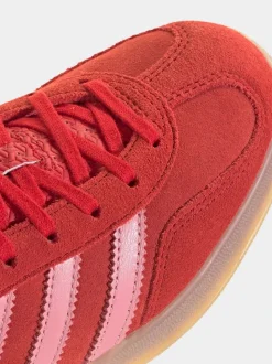 Rood - adidas Originals - Gazelle sneakers voor binnen
