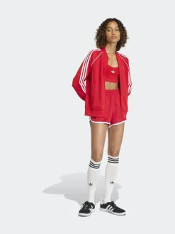 Rood - adidas originals 3 Stripes Sprinter Shorts