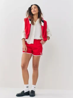 Rood - adidas Originals Adicolour 3-Strepen Sprinter Shorts