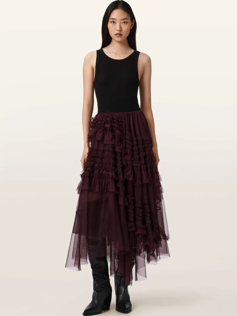 Rood - AllSaints Jen Rok