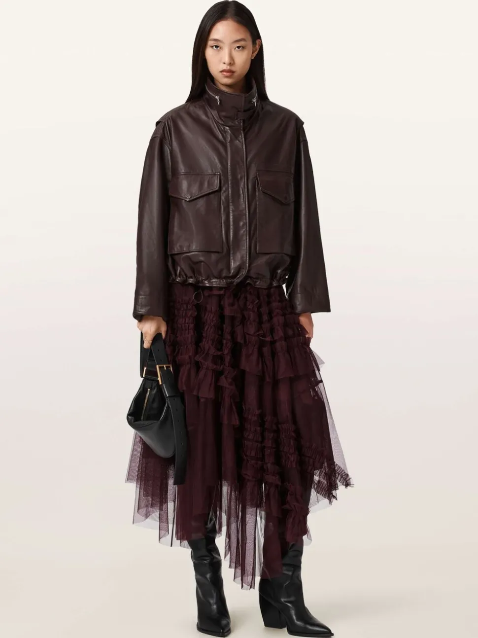 Rood - AllSaints Jen Rok