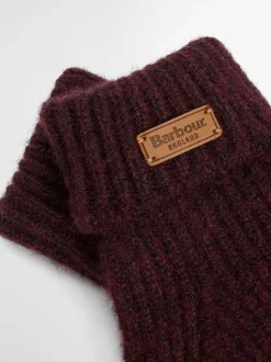Rood - Barbour® Pendle Knitted Gloves