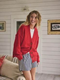 Rood - Boucle Cardigan