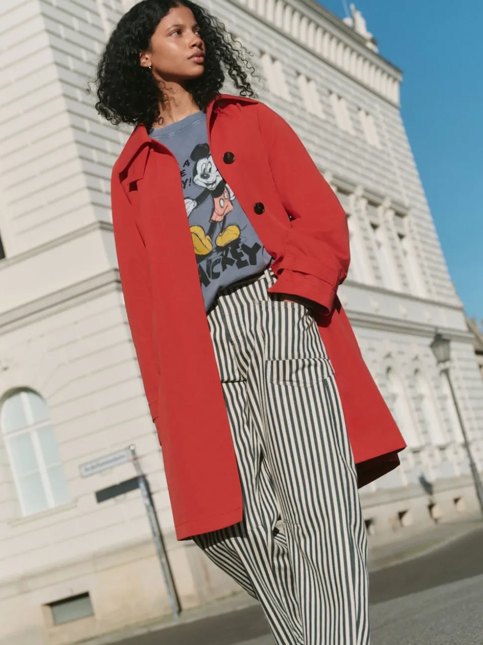 Rood - Dolly Trench Coat