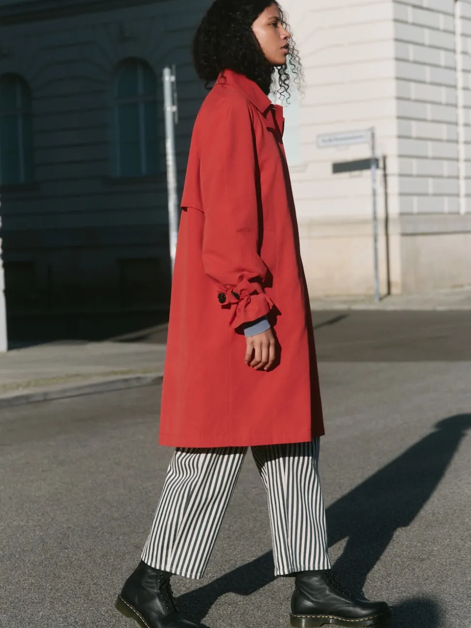 Rood - Dolly Trench Coat