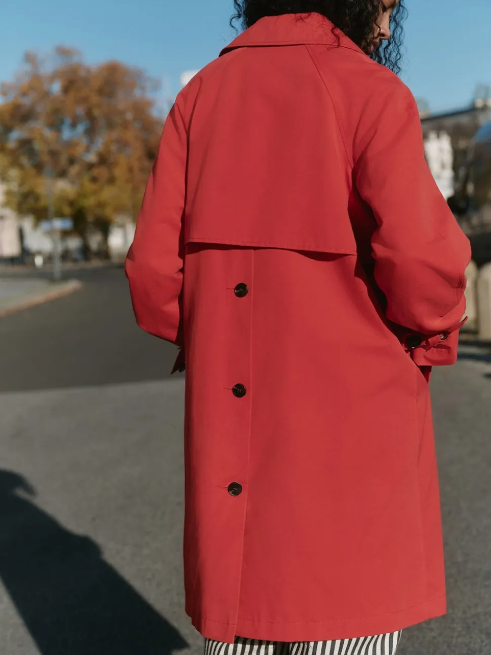 Rood - Dolly Trench Coat