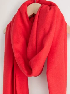 Rood - Halfzware sjaal