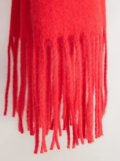 Rood - Halfzware sjaal