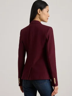 Rood - Lauren Ralph Lauren Blazer met Anfisa Crest-logo