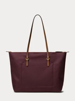 Rood - Lauren Ralph Lauren - Keaton - Nylon handtas