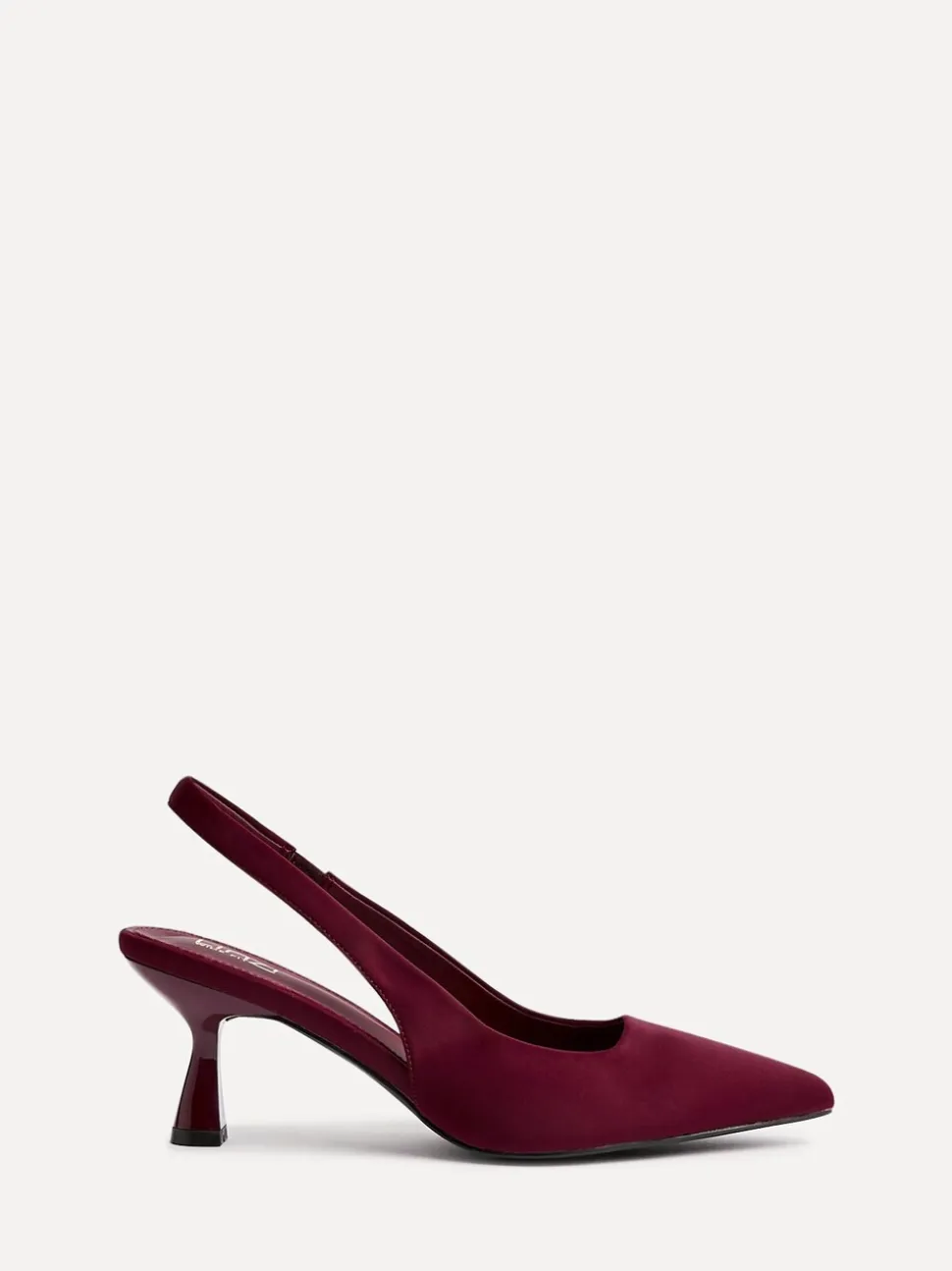 Rood - Linzi Izzie slingback pumps met brede pasvorm en hoge hakken