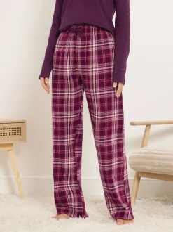 Rood - Long Tall Sally geruite pyjama
