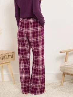 Rood - Long Tall Sally geruite pyjama