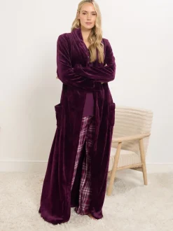 Rood - Long Tall Sally geruite pyjama