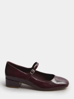 Rood - Long Tall Sally One Strap Mary Jane Heel Shoes