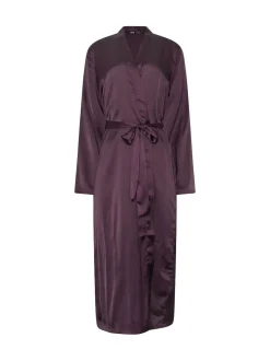 Rood - Long Tall Sally Satin Maxi Robe