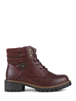 Rood - Pavers Wide Fit Grippy Ankle Boots