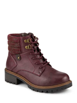 Rood - Pavers Wide Fit Grippy Ankle Boots