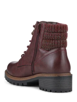 Rood - Pavers Wide Fit Grippy Ankle Boots