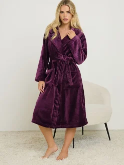 Rood - PixieGirl Petite Super Luxe Hooded Robe