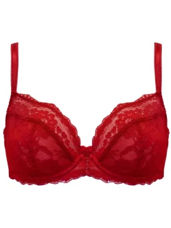 Rood - Pour Moi Fleur Balconette Bra