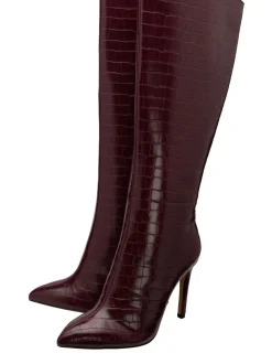 Rood - Ravel Heeled Knee-High Boots