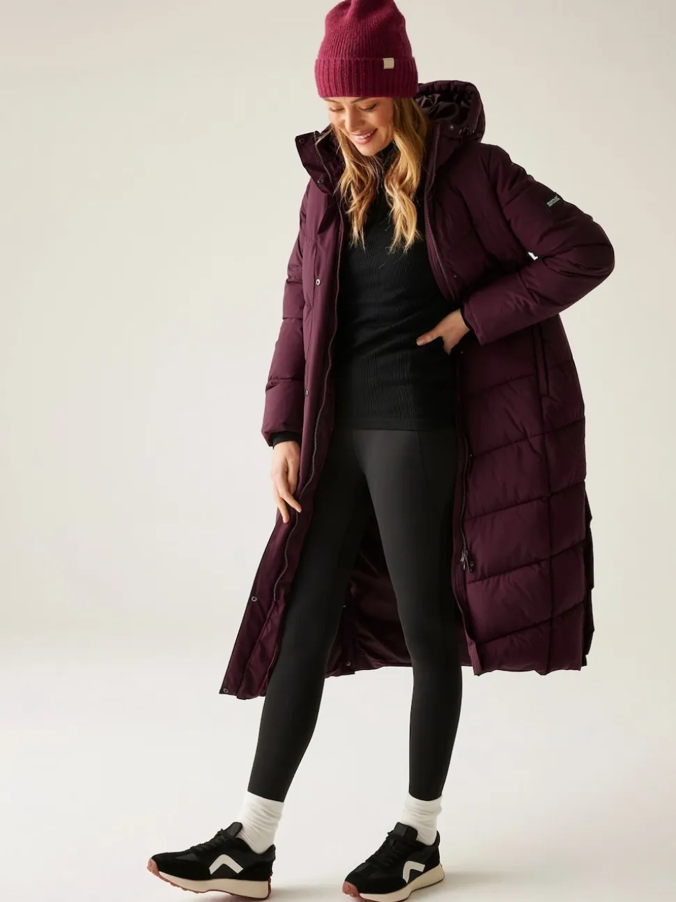 Rood - Regatta Eloria zware waterafstotende stretchy jas