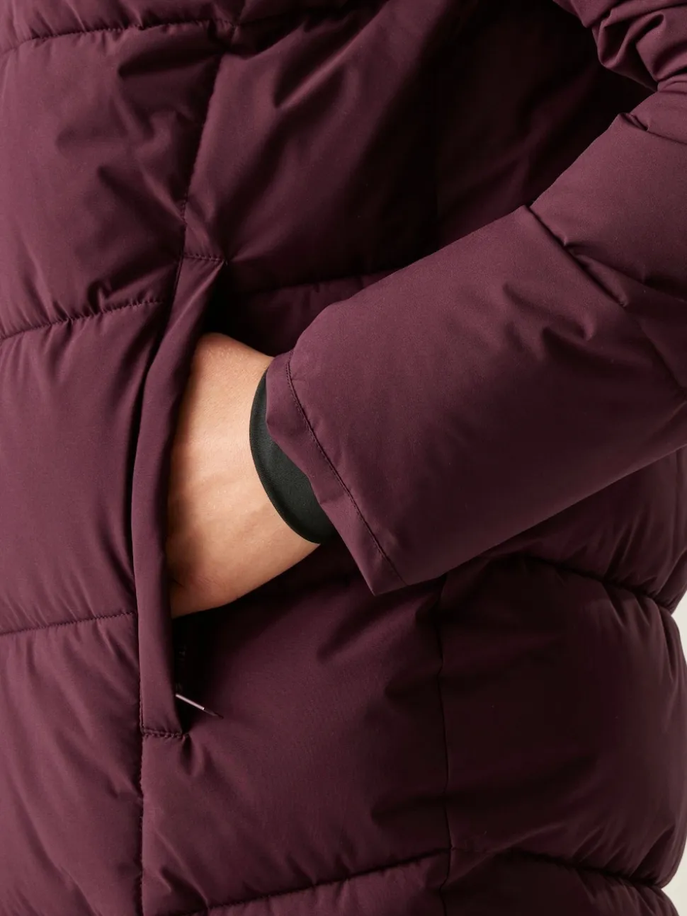 Rood - Regatta Eloria zware waterafstotende stretchy jas