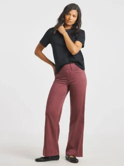 Rood - Simply Be Wide Leg Jeggings
